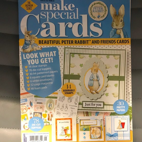 Peter Rabbit Card Making Kit - Picture 1 of 3